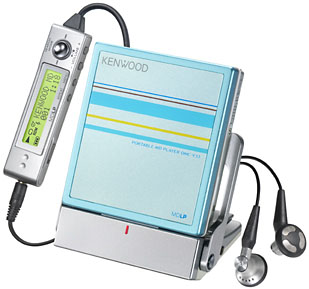 ケンウッド、デジタルアンプ搭載のMDプレーヤー2モデル