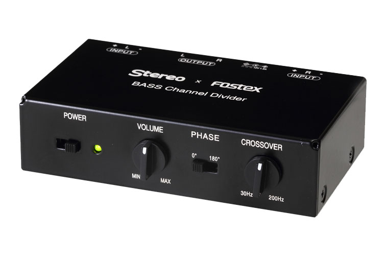 ムック付録のFOSTEX製チャンネルデバイダが単品発売。SWキット同梱のお