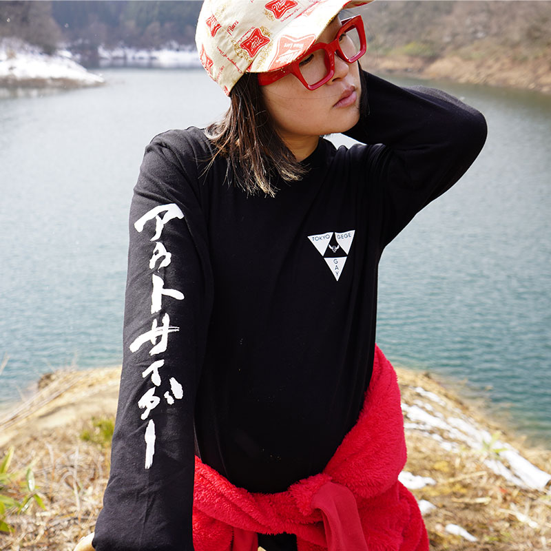 2022ロングTシャツ ブラック | ▽GEGE▽SHOP▽