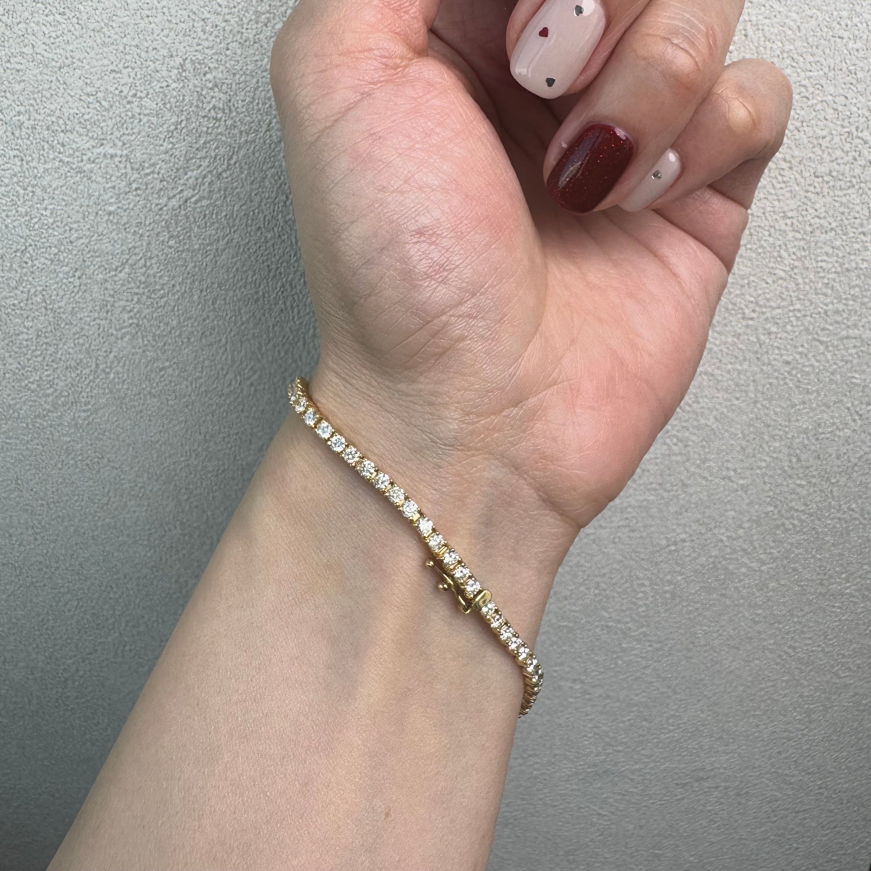 ルセル］ダイヤモンド テニスブレス 3ct PT/K18YG/K18PG – AYAKO