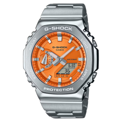 G-Shock GM2110D-4A GSTEEL 2100 Series Orange Metal – Arizona Fine Time