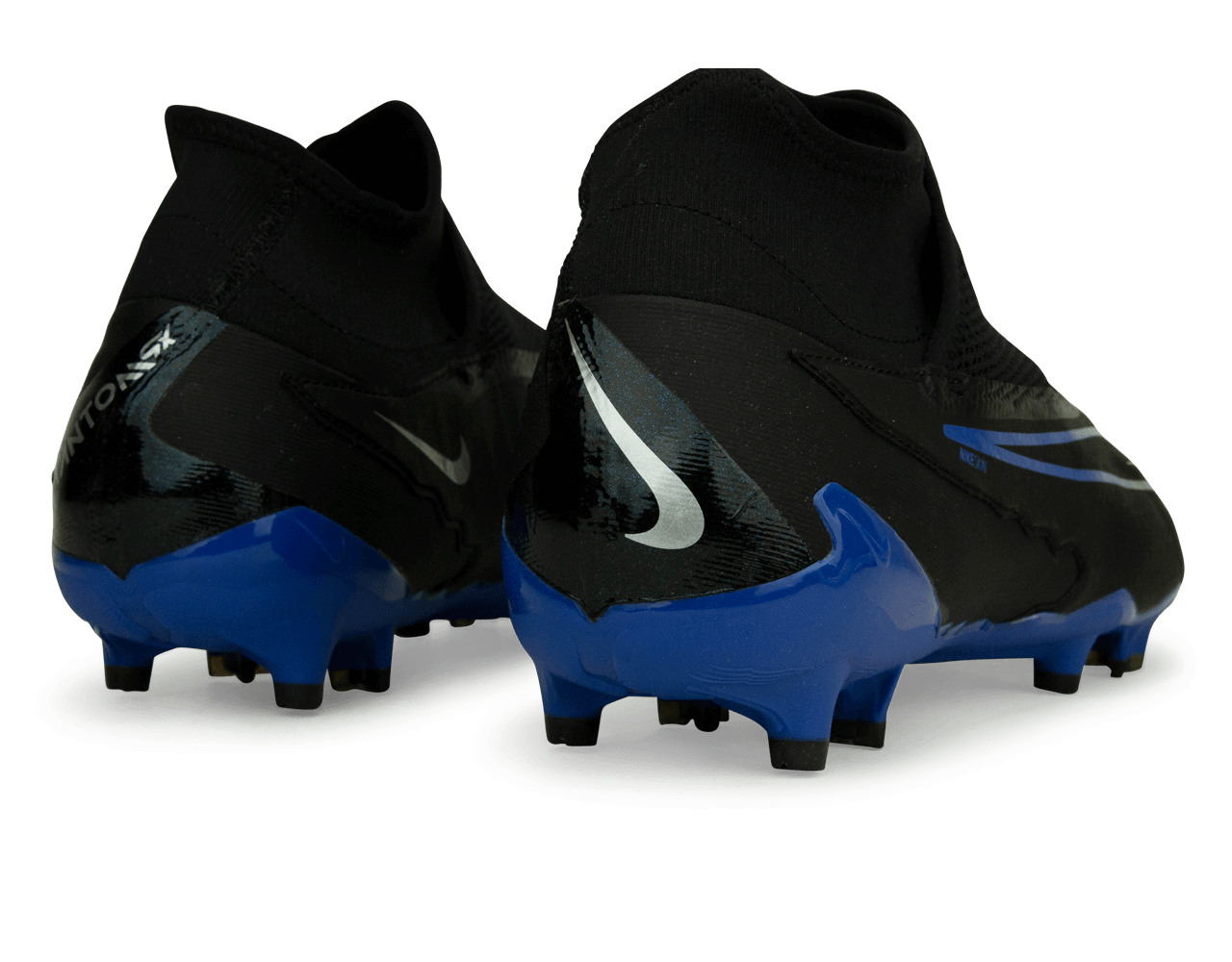 Nike Men's Phantom GX Pro DF FG Black/Blue – Azteca Soccer