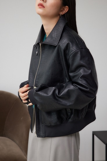 フェイクレザージャケット｜WOMEN｜250HAF30-065H｜AZUL BY MOUSSY