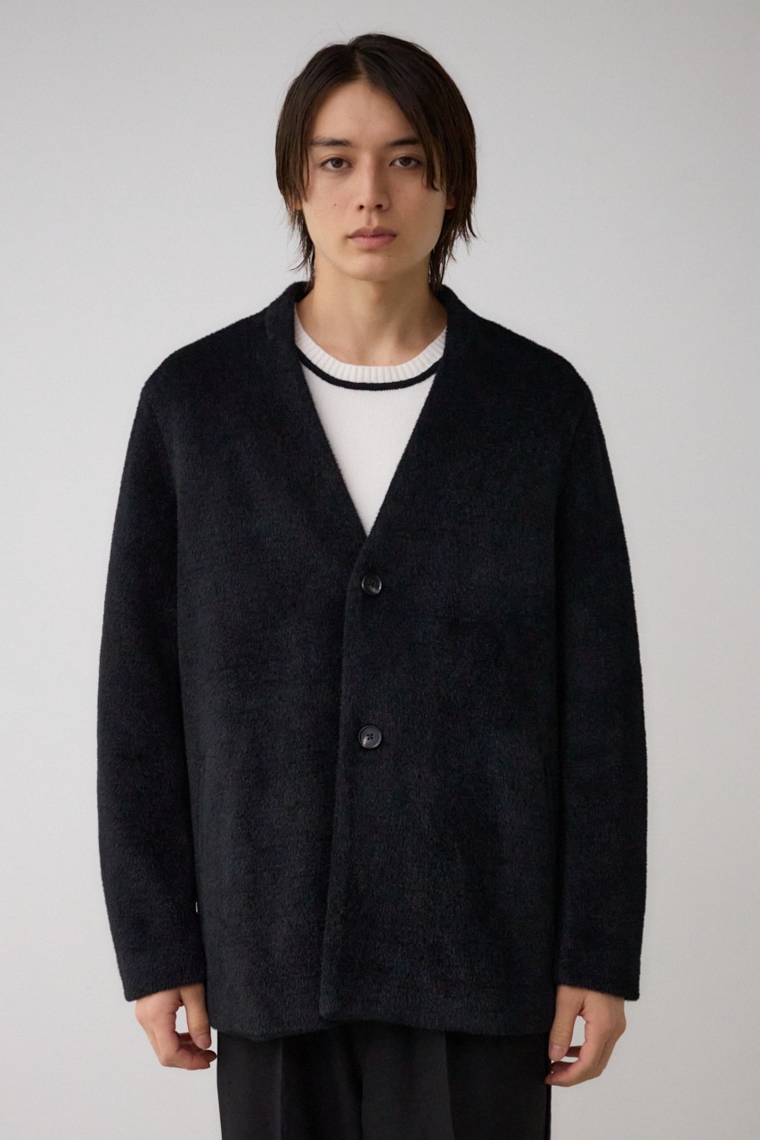 シャギーノーカラーコート｜MEN｜251HAC30-233I｜AZUL BY MOUSSY