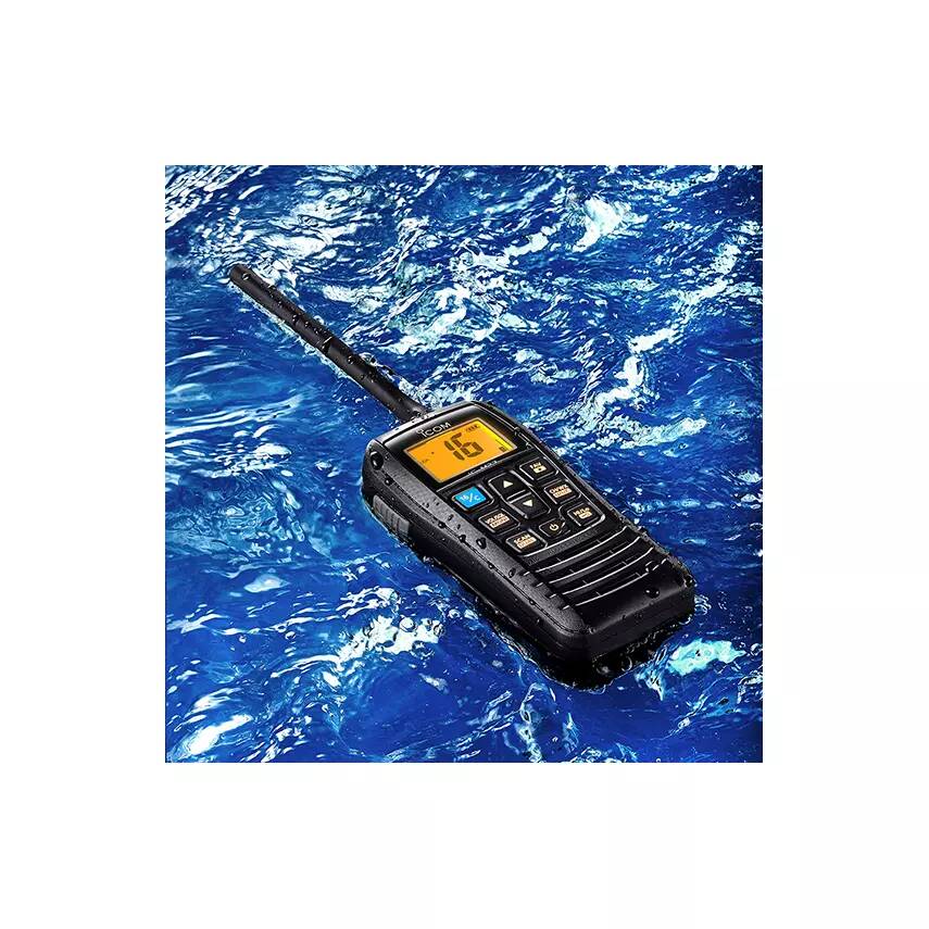 Icom IC-M37 6 Watt Handheld Marine Band Transceiver with Float'n