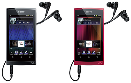 ソニー、Android 2.3搭載のウォークマン「Z1000シリーズ」、12月10日に