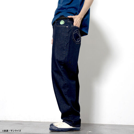 STRICT-G EDWIN『機動戦士ガンダム』JERSEYSデニム ルーズテーパード