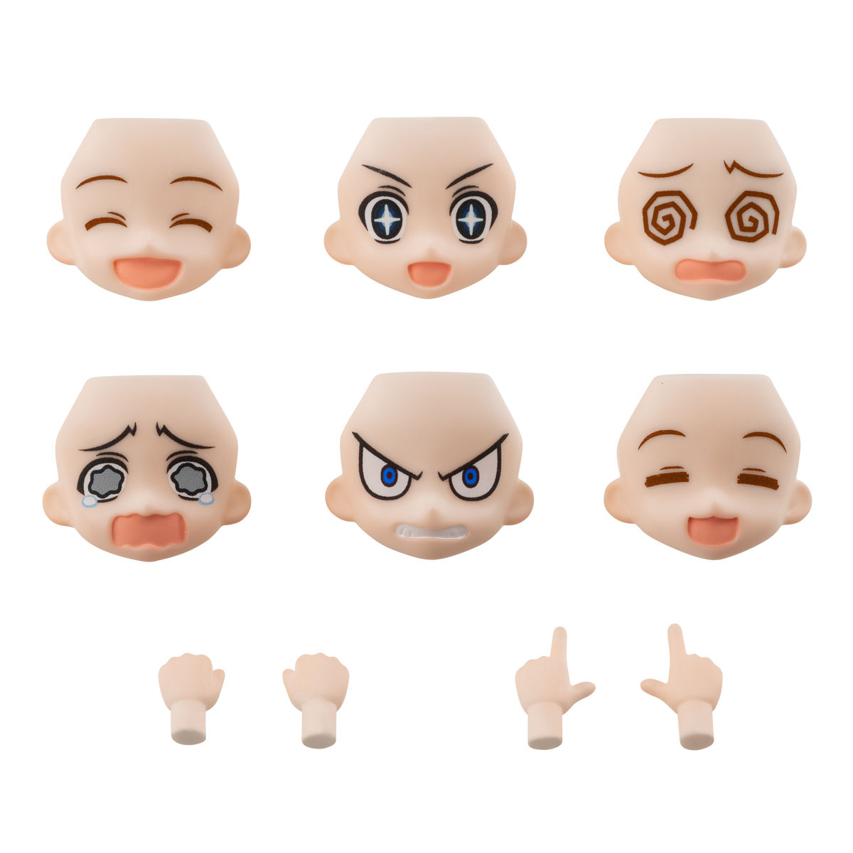 AQUA SHOOTERS!フェイスパーツセット01 アナザーカラー | フィギュア