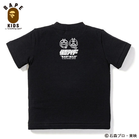 A BATHING APEコラボ 仮面ライダー Tシャツ#2 KIDS | 仮面ライダー