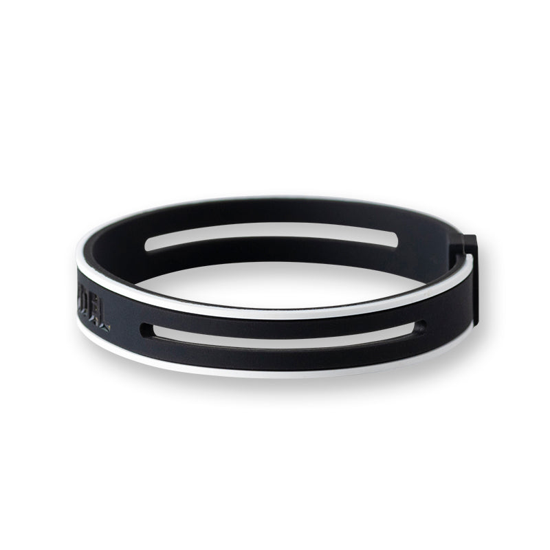 STRING METALLIC ストリング・メタリック Bracelet Black×Gold