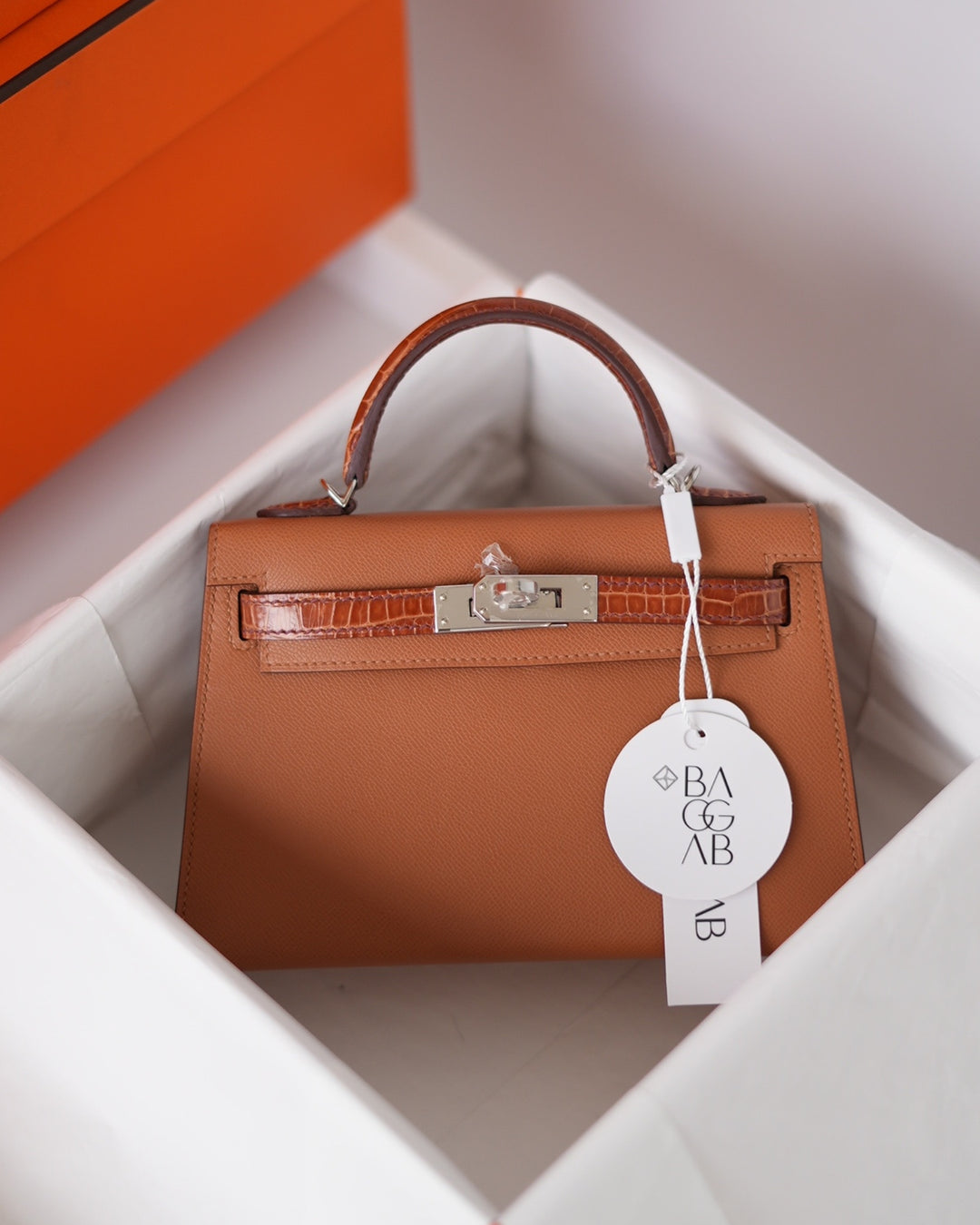 Hermès Kelly Mini Madame Gold Touch Shine Alligator Mississippi