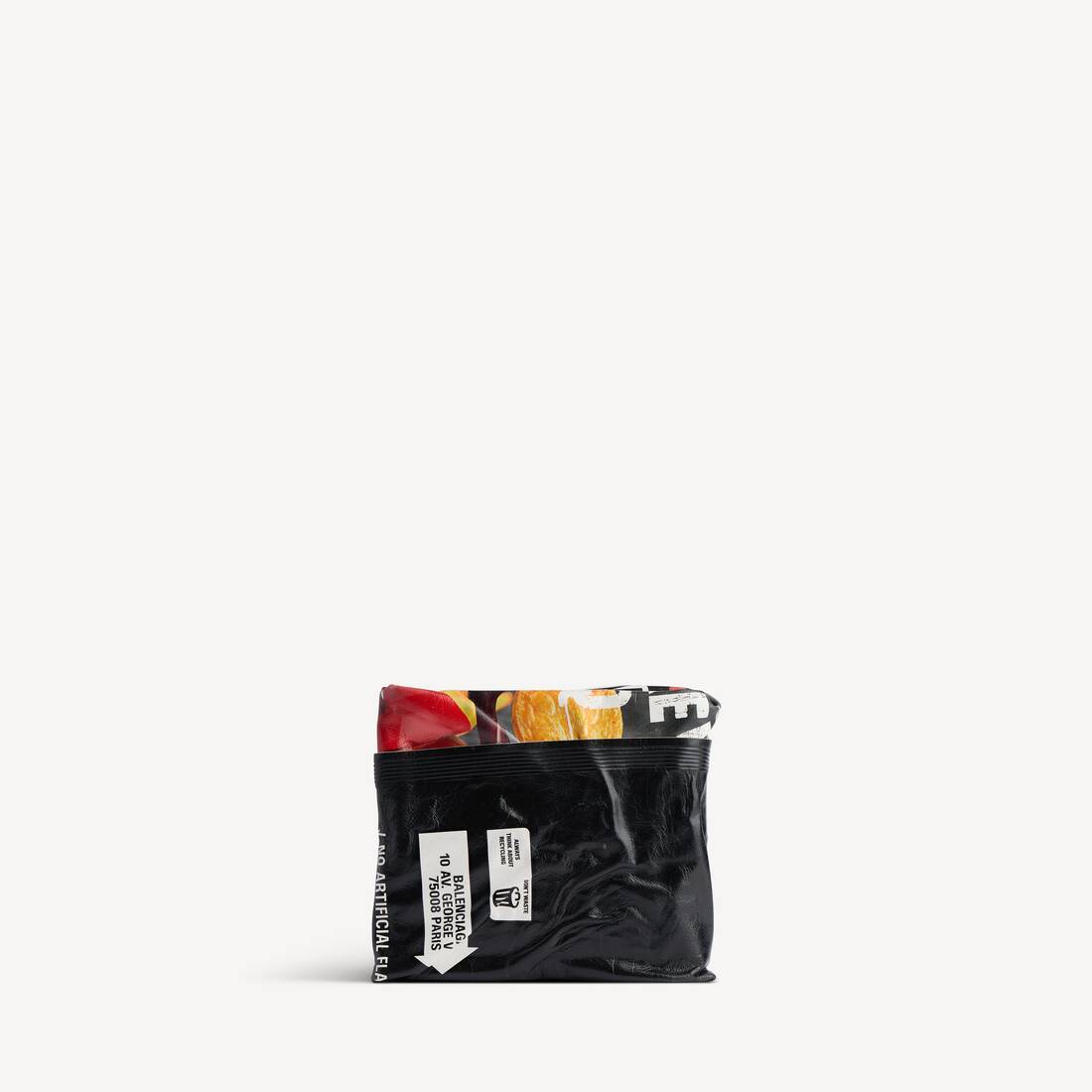 Men's Chips Square Folded Wallet in Black | Balenciaga US