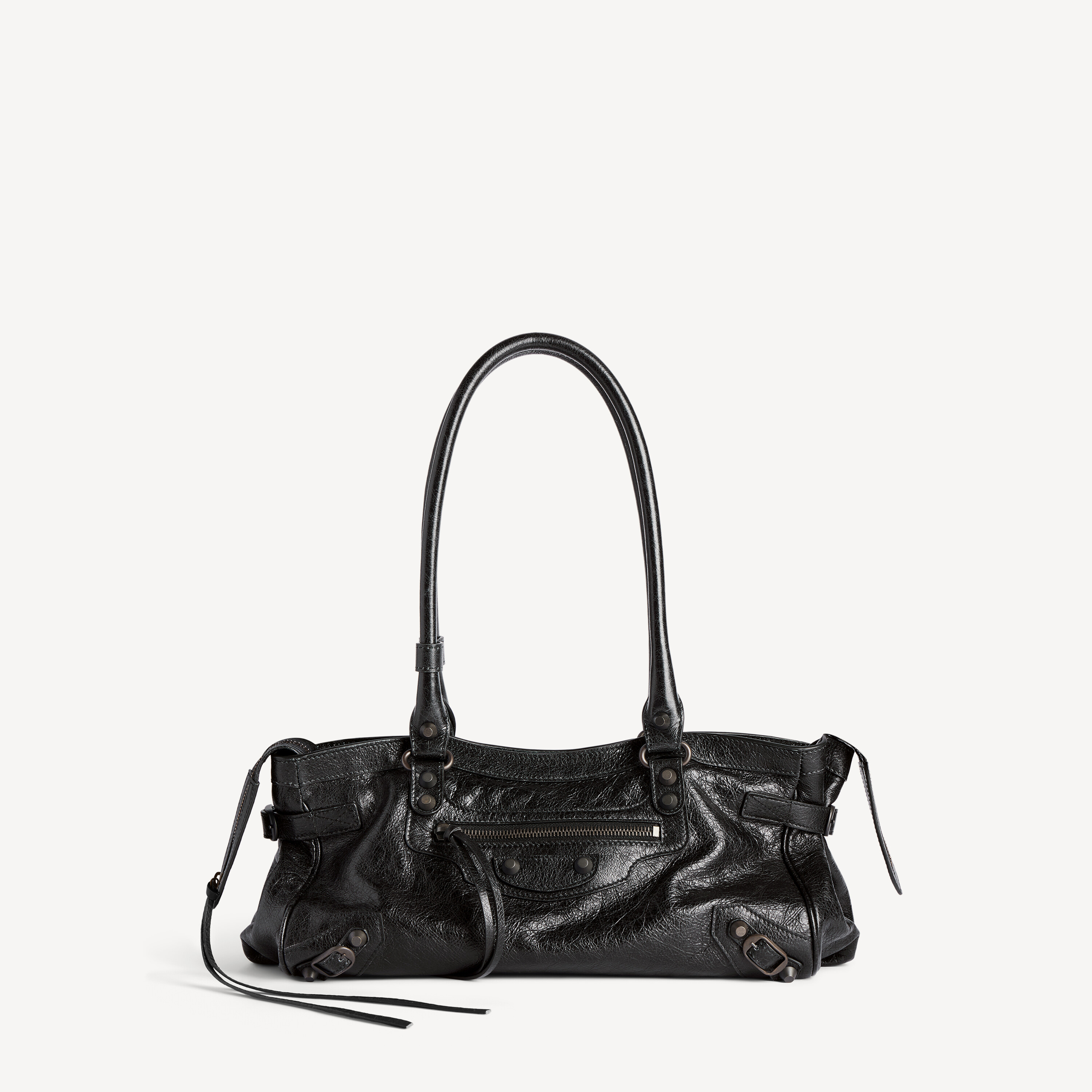 Women's Le City Bag East-west in Black | Balenciaga JP