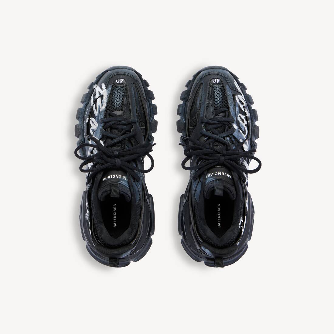 ブラック/ホワイト の メンズ Track Signature スニーカー