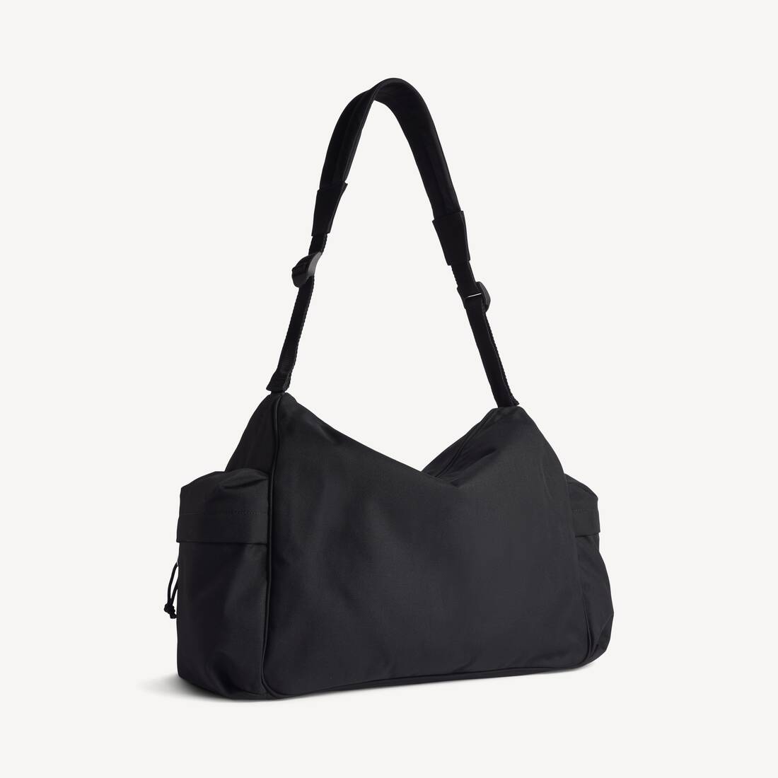 Men's Explorer Multipocket Weekender Medium in Black | Balenciaga HK