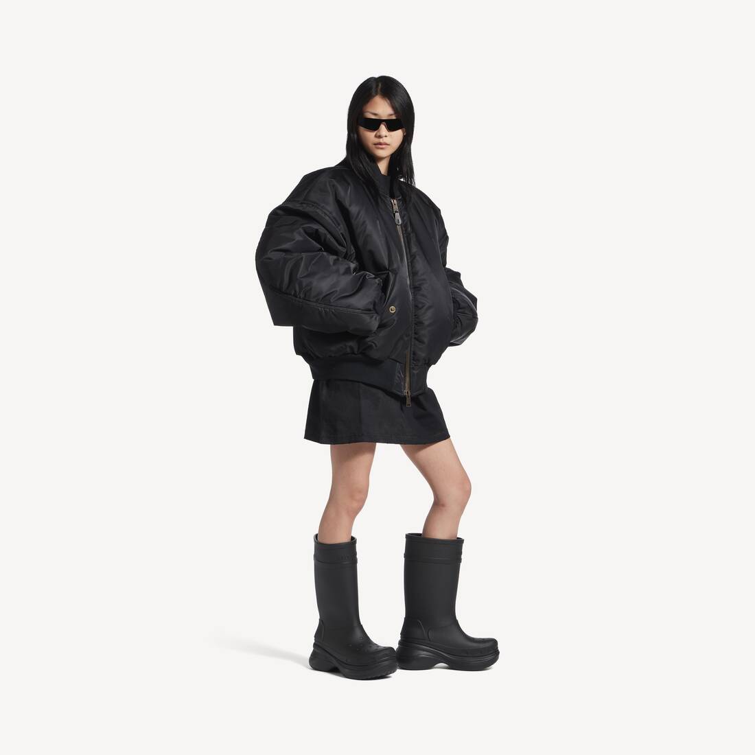 ブラック の ウィメンズ Crocs™ ブーツ | Balenciaga JP (バレンシアガ）