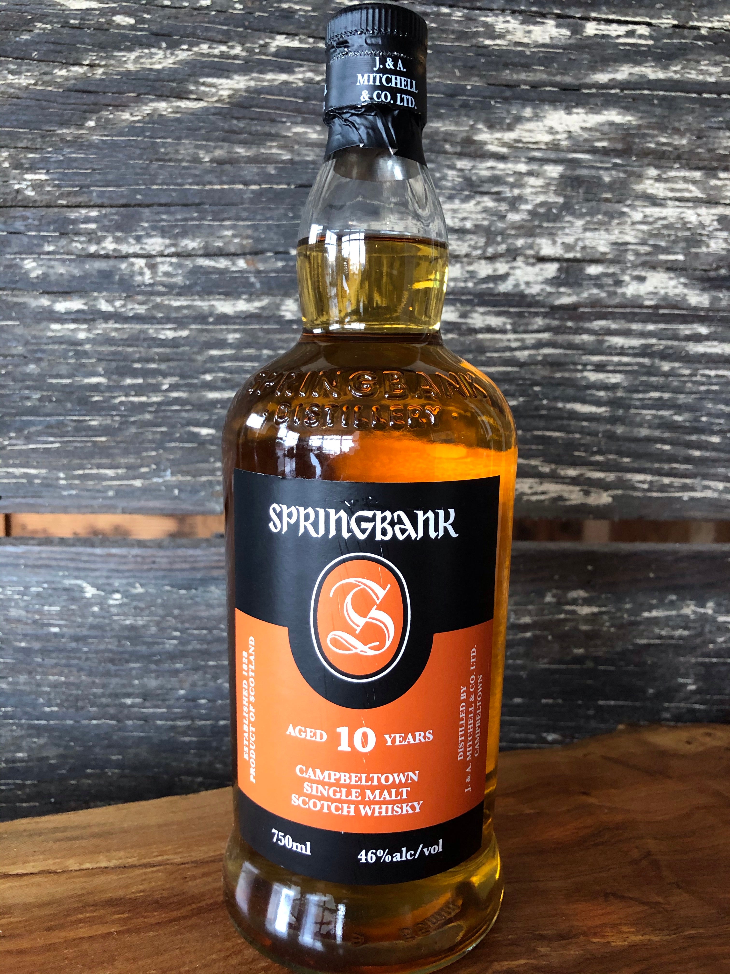 Springbank 10 Year Single Malt Scotch – Barsha Life
