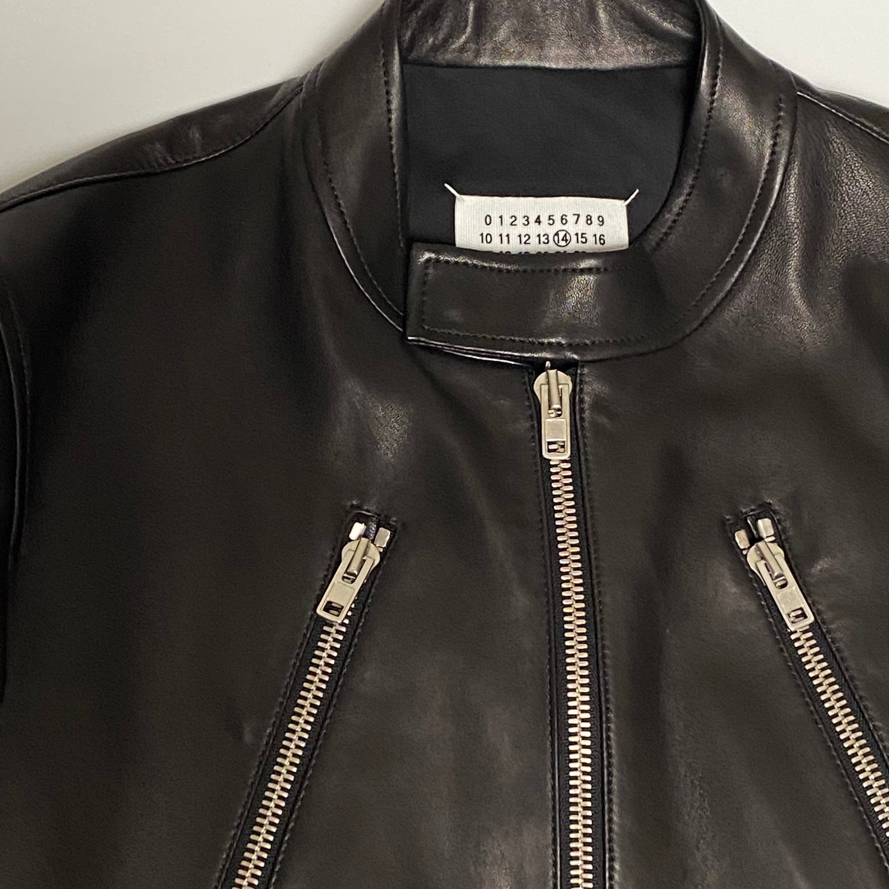Maison Margiela【メゾン マルジェラ】5-ZIP LEATHER JACKETのご紹介