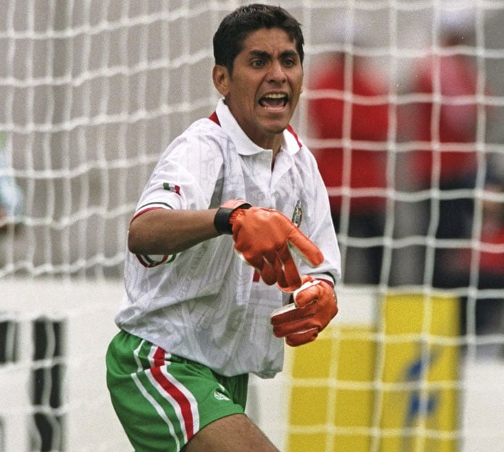 伝説のアステカユニ！メキシコ代表の98W杯ユニフォームです | Qoly