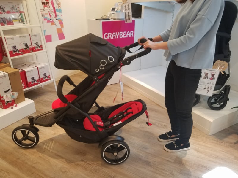 2人乗りコンパクトベビーカー！ Phil&teds Dot3 buggy☆ | フィル