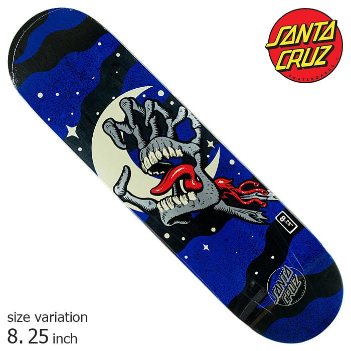 SANTA CRUZ サンタクルーズ デッキ スケボー COSMIC BONE HAND 8.25