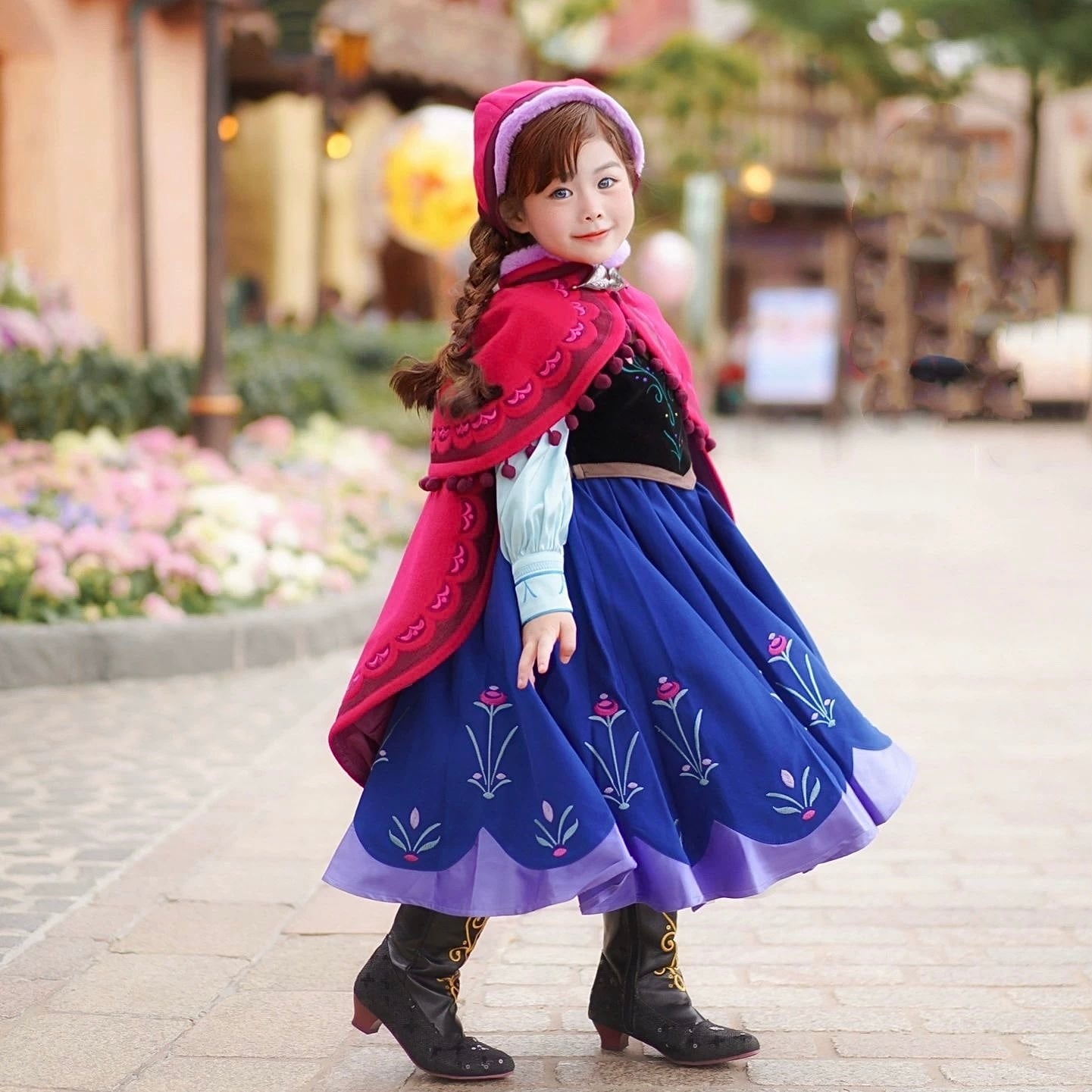 ディズニー アナと雪の女王 キッズ服 ドレス コスチューム アナ