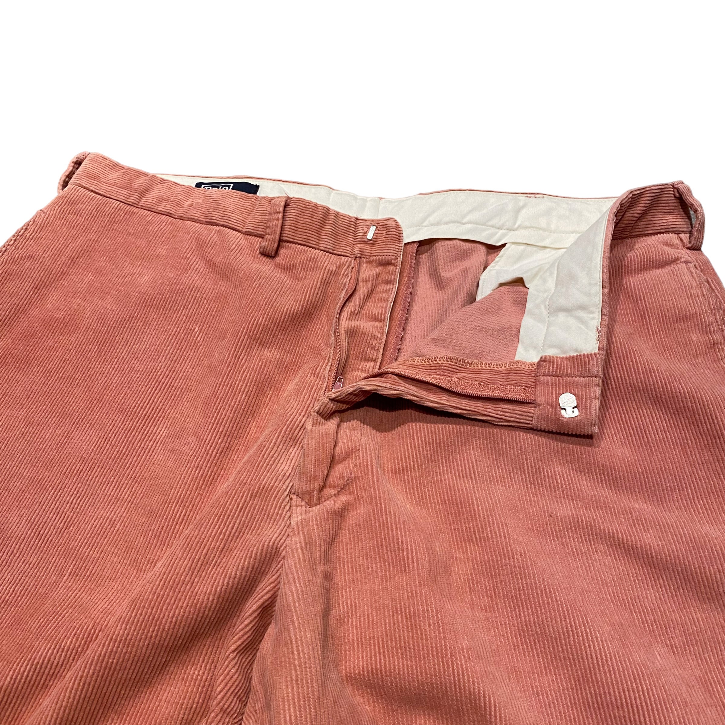 90's USA製 Polo Ralph Lauren Corduroy Pants Pink W38 / ポロ