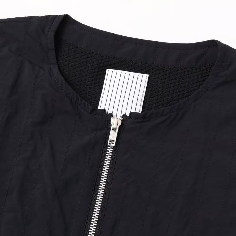 S.F.C / STITCHED ZIP VEST Black【SFCSS25J05】 | distrad