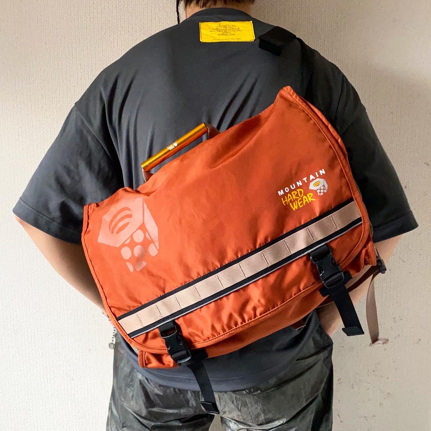 mountain hard wear nylon messenger bag | protocol