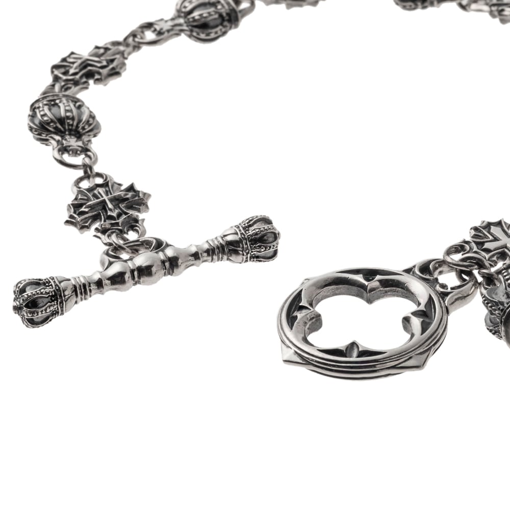 アイアンクロスブレスレット AKB0034 iron cross bracelet シルバー