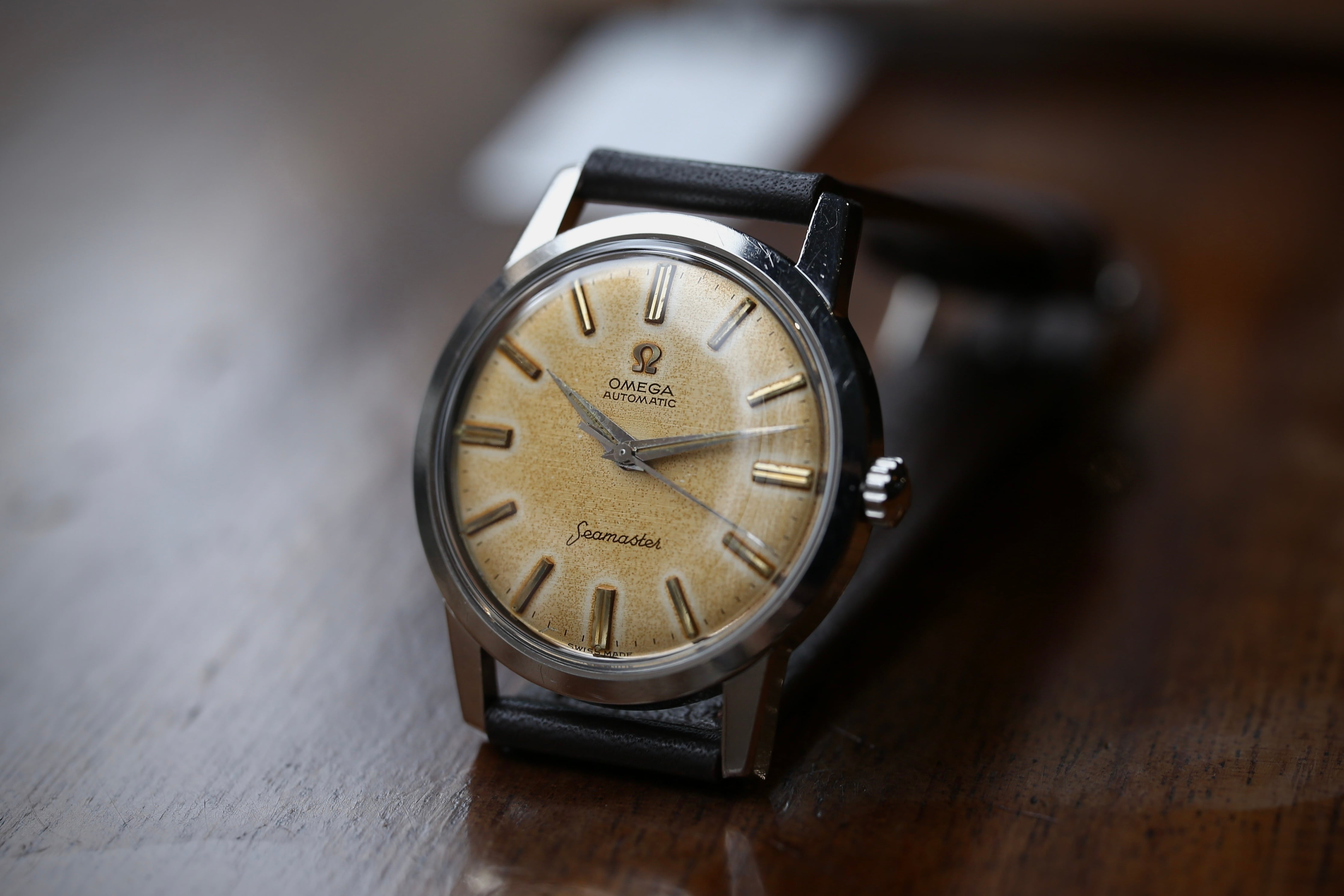 OMEGA】 1962年製 オメガ シーマスター ノンデイト 下がりS リネン