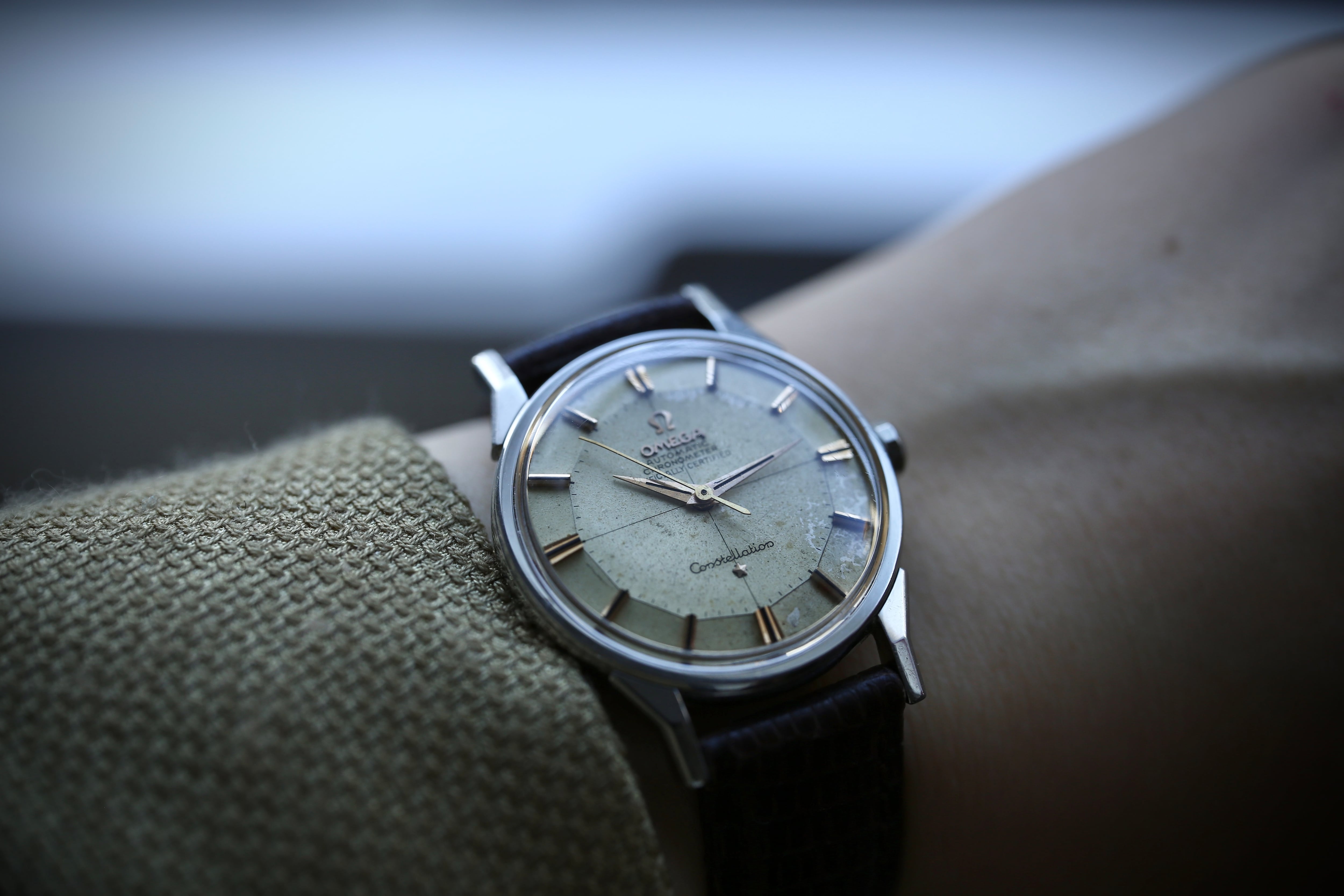 OMEGA】 1962年製 オメガ コンステレーション 12角 ノンデイト バイ