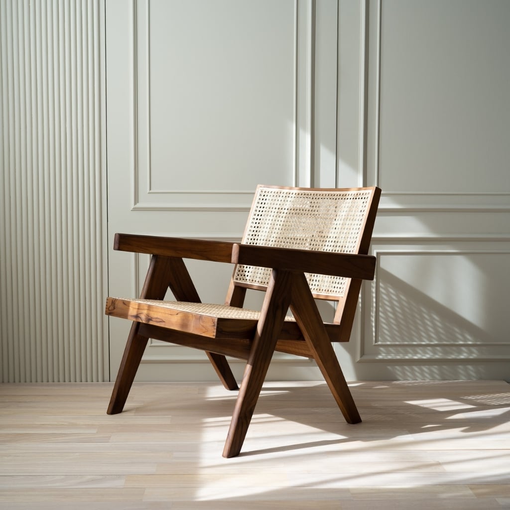 Easy Chair PH29 Teak / イージーチェア ジャンヌレ ラタン