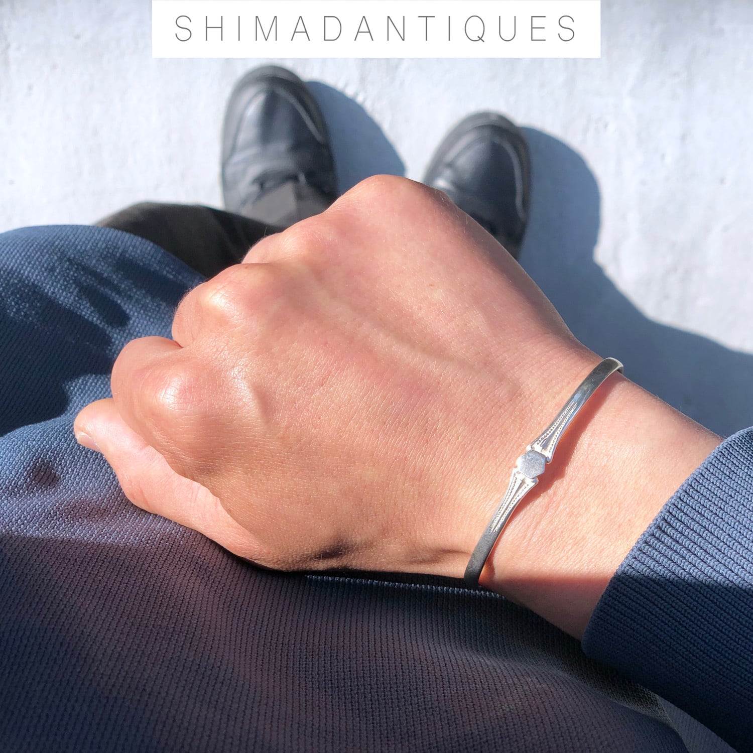 Baby Bangle・Medium／Silver925 | SHIMADANTIQUES