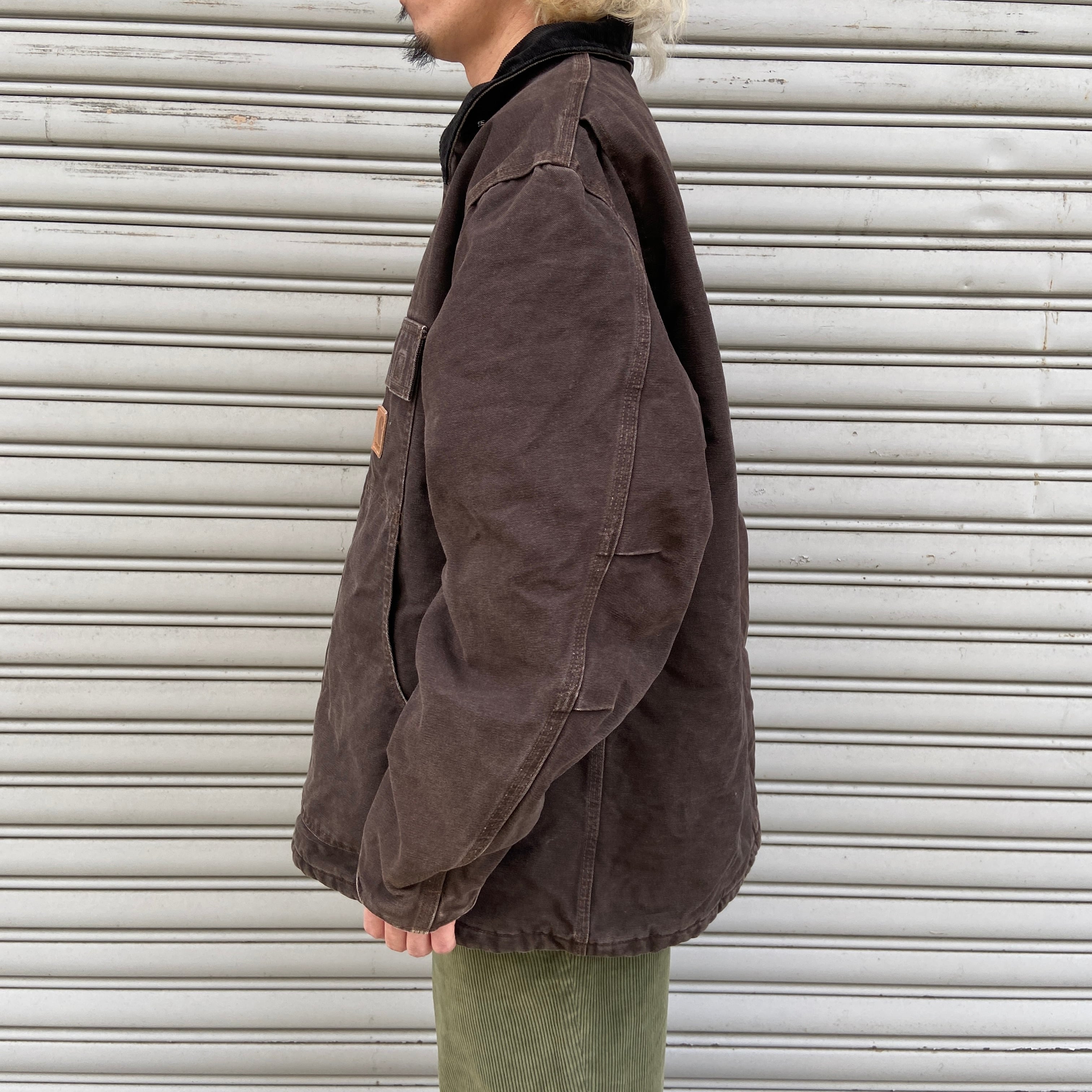 Carhartt トラディショナルコート XL ダックジャケット ダークブラウン