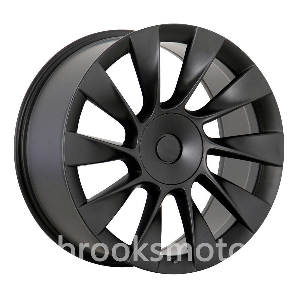 20インチ NEW スタイル サテンブラック ホイール テスラモデル Y 20X9