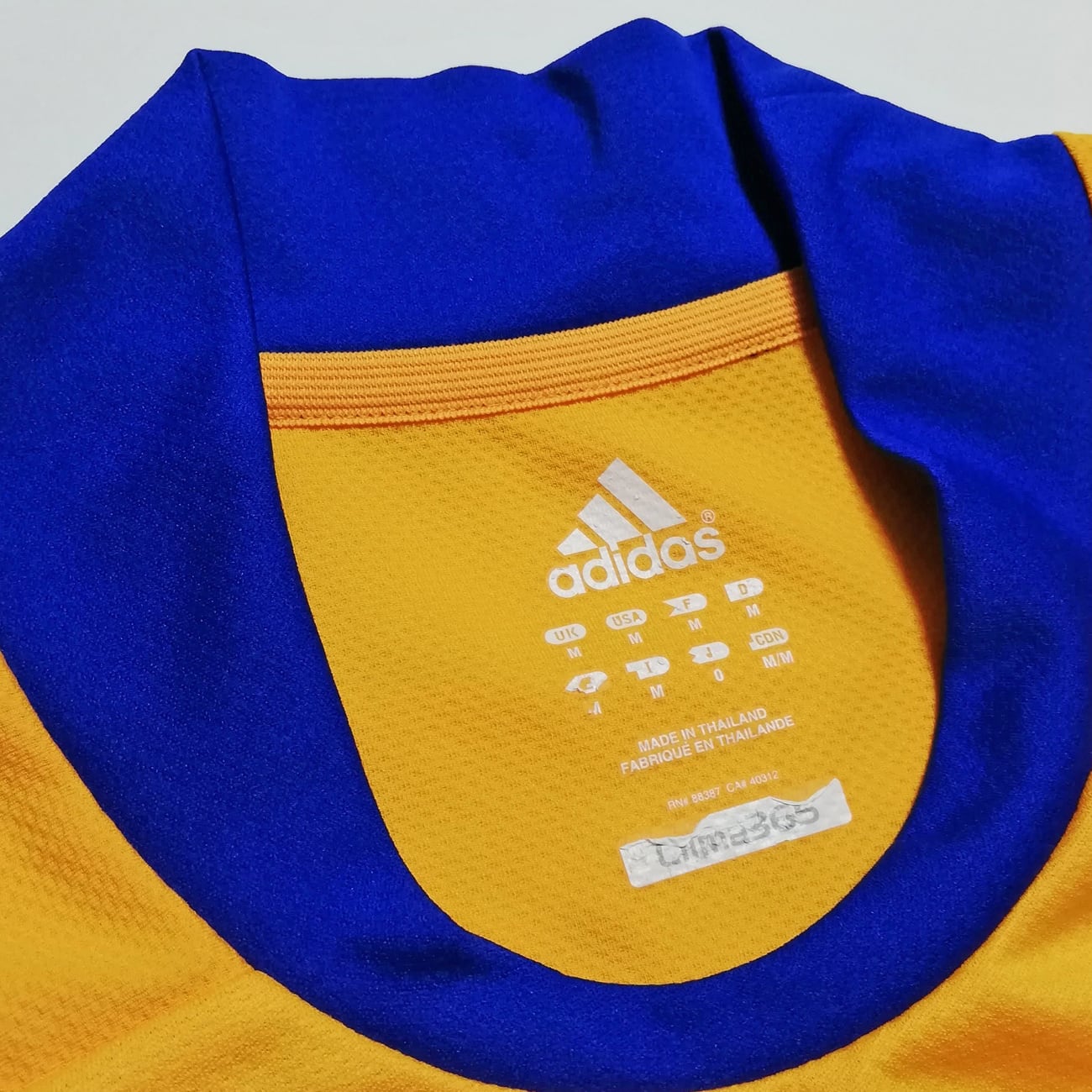 ルーマニア代表 2008 adidas ホーム半袖 ユニフォーム（インポートM