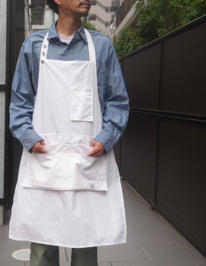 SASSAFRAS(ササフラス) / Landscaper Apron-White- (SF-242132) | Signs