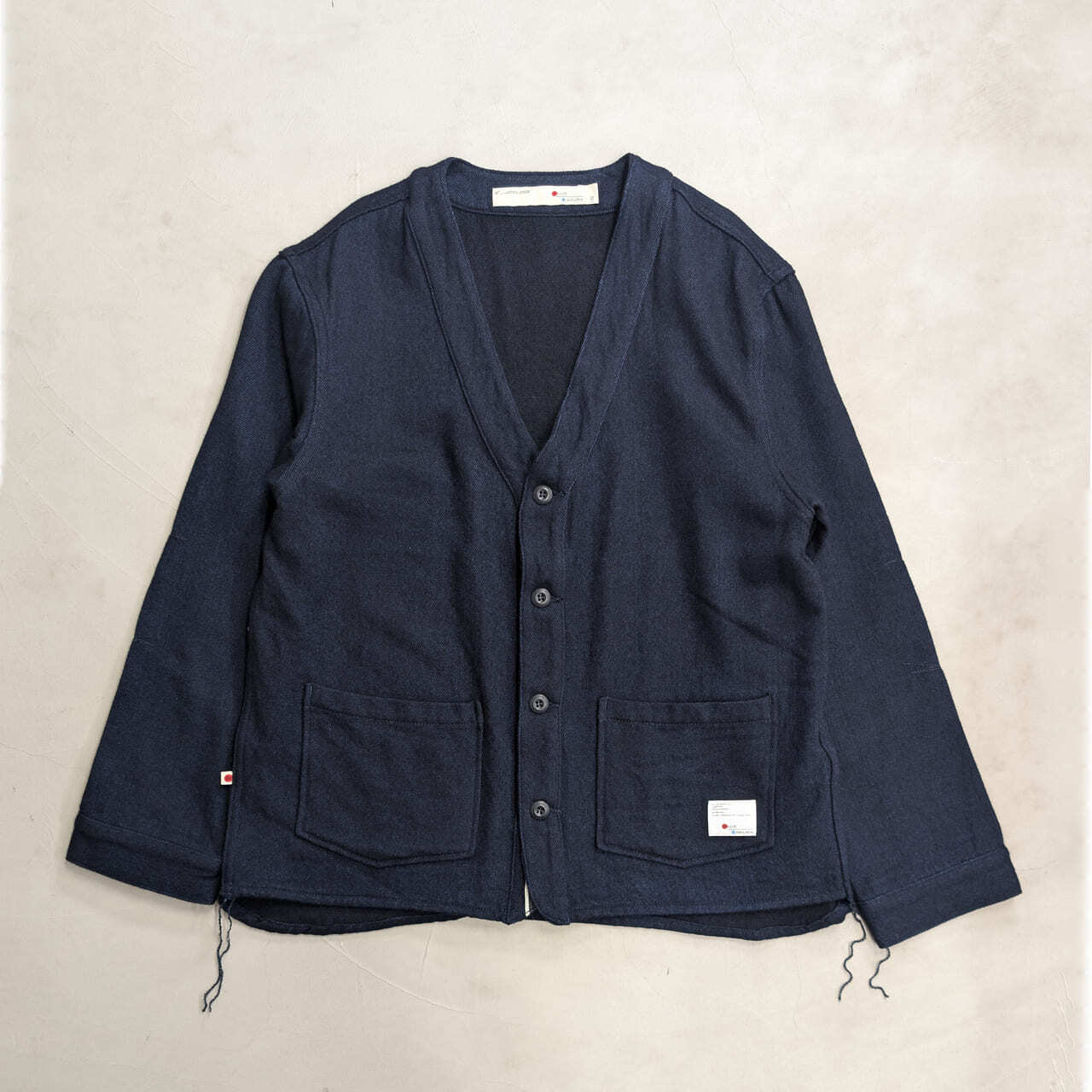 TWEED WOOLDENIM CARDIGAN OW | BLUE SAKURA JEANS 公式サイト
