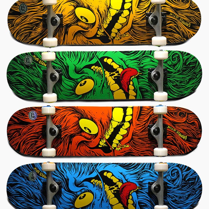 ANTIHERO GRIMPLE FULL FACE COMPLETE DECK アンタイヒーロー