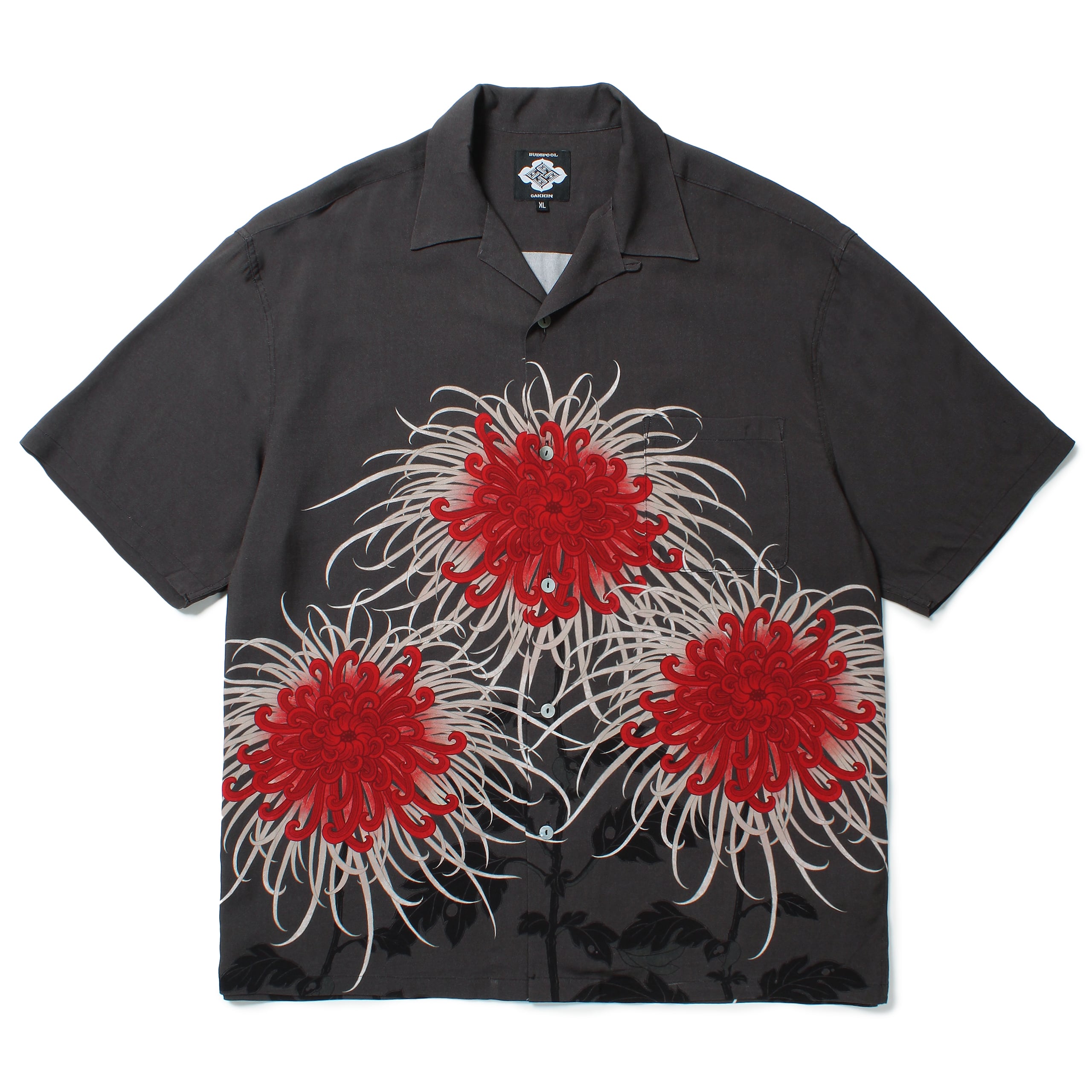 GAKKIN × BUDSPOOL 日章菊 HAWAIIAN SHIRT | APHRODITEGANG HOLDINGS