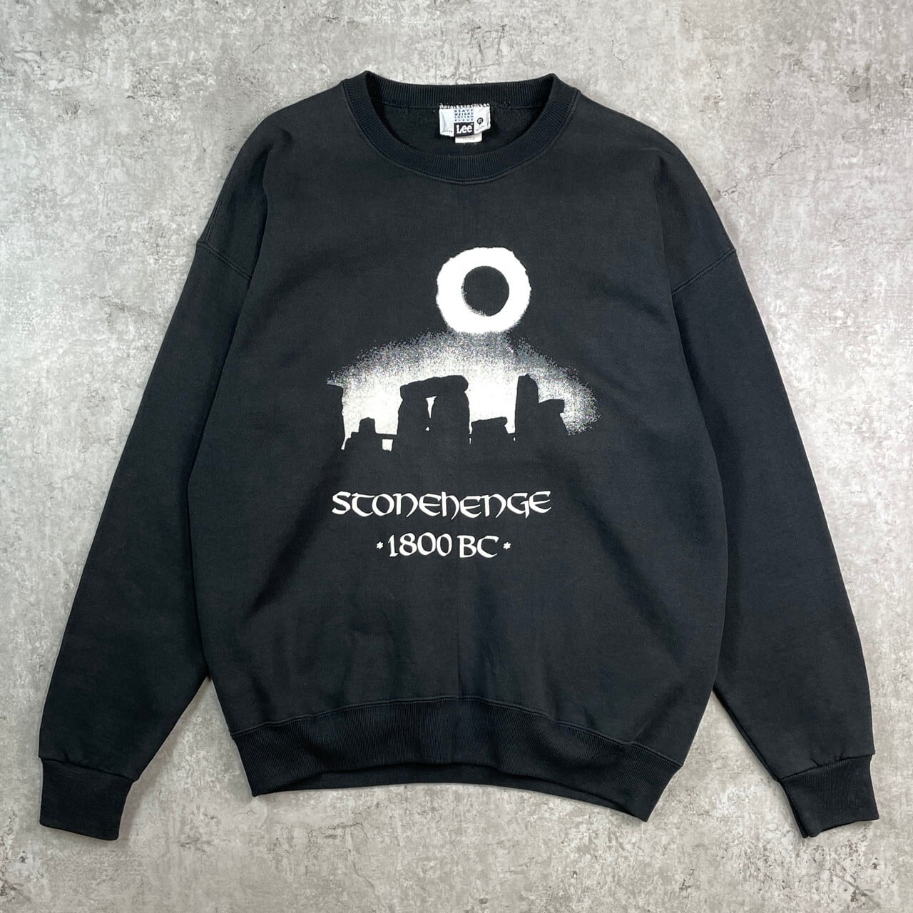 90年代 USA製 STONEHENGE ストーンヘンジ アートプリント スウェット