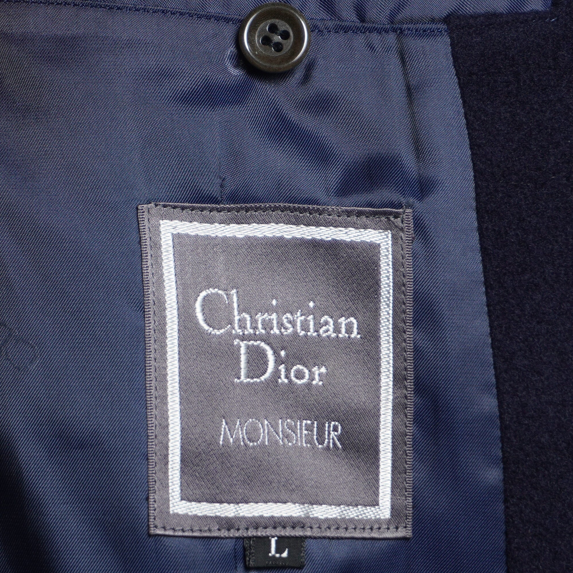 DIOR】ディオール ウールダブルチェスターコート | ブランド古着屋