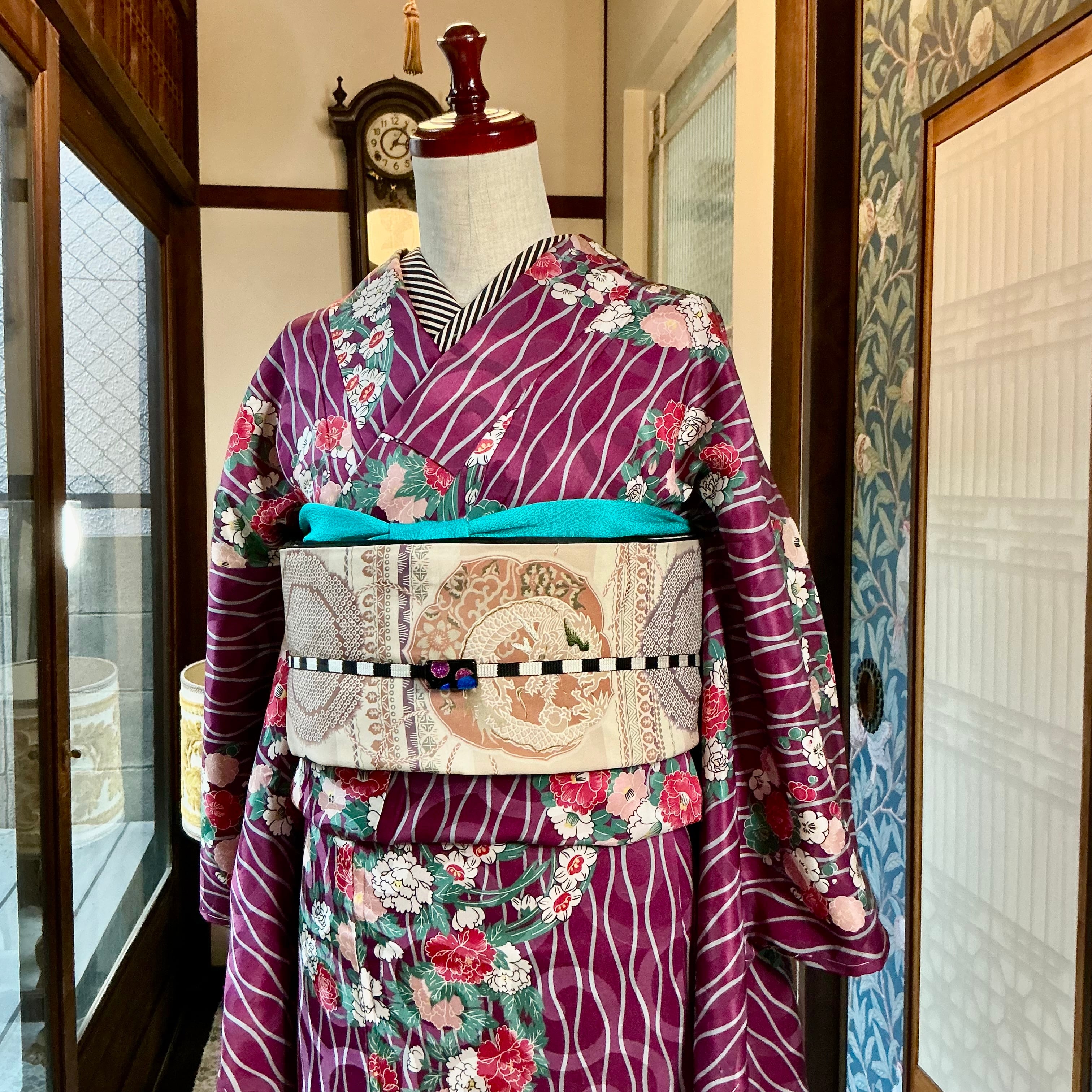 袷着物 | kimono tento