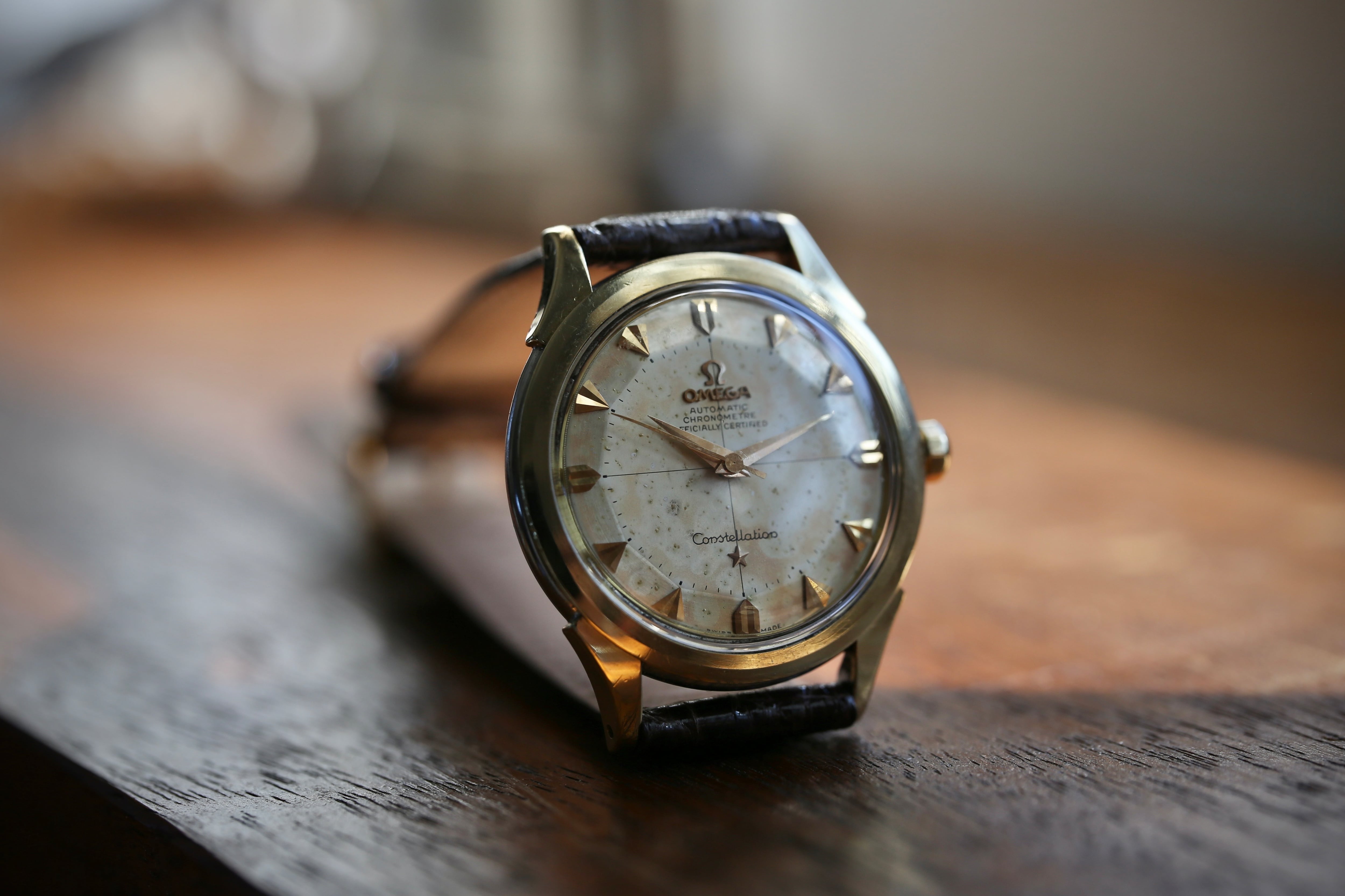 OMEGA】1956年製 オメガ コンステレーション ブラウングラデーション
