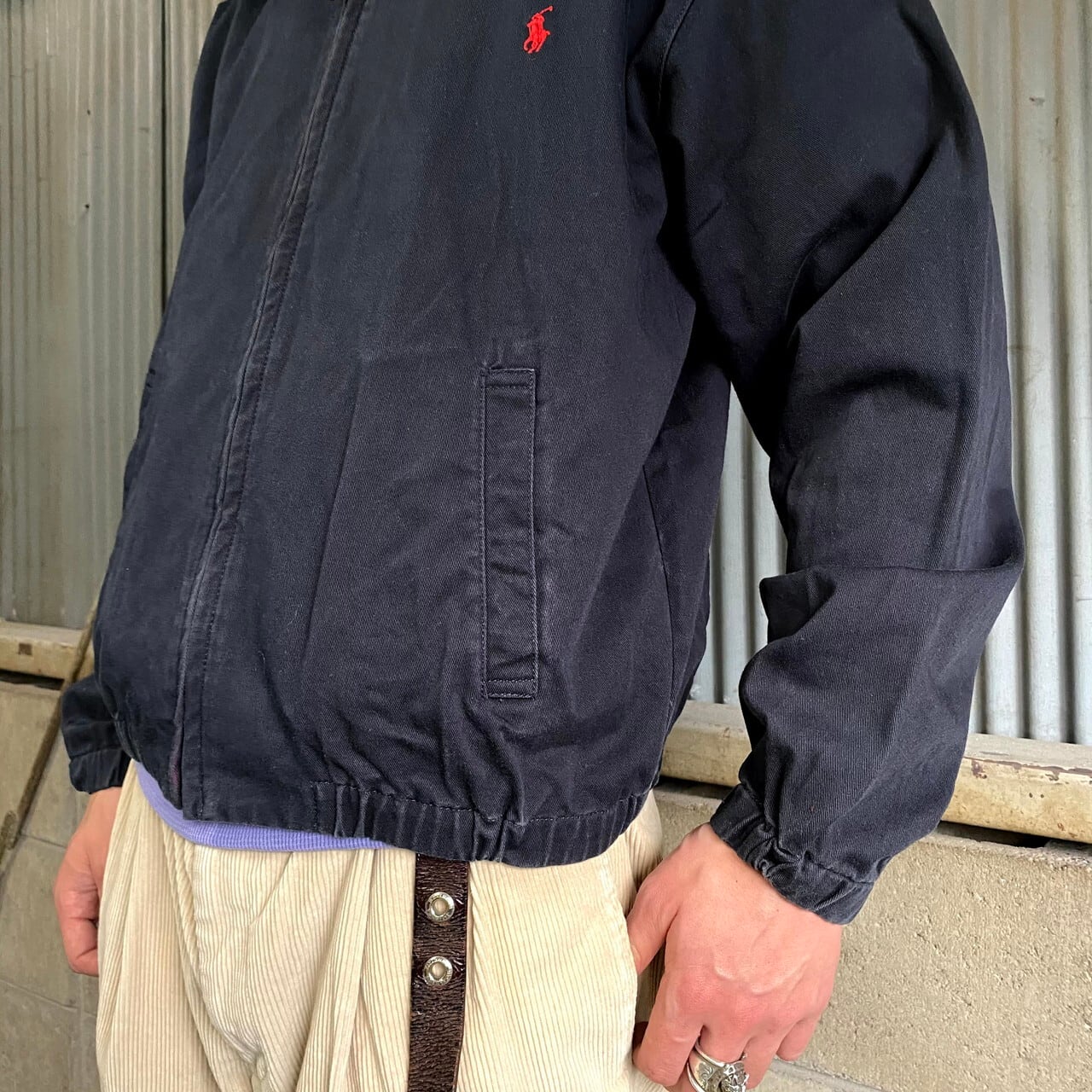 Polo by Ralph Lauren ポロバイラルフローレン スイングトップ メンズL