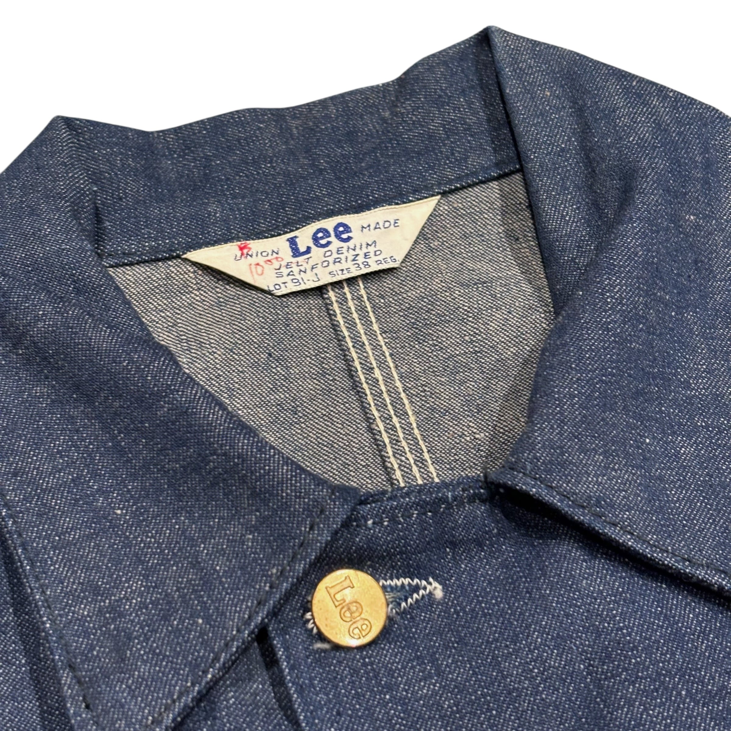 DEADSTOCK 50-60's Lee 91-J Denim Coverall 38 / デッドストック リー