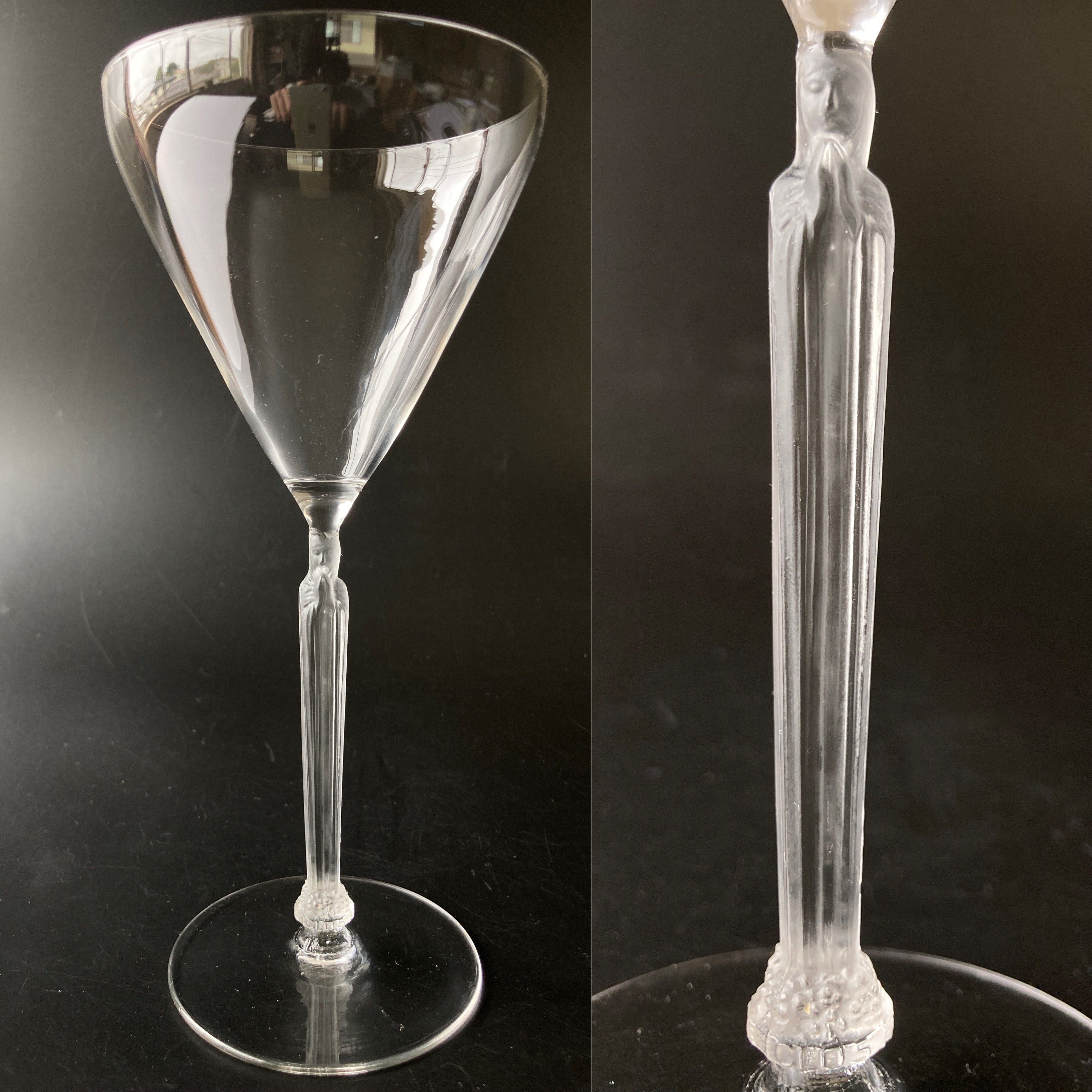 R.LALIQUE ルネ・ラリック ワイン カクテル グラス Clos Sainte Odile