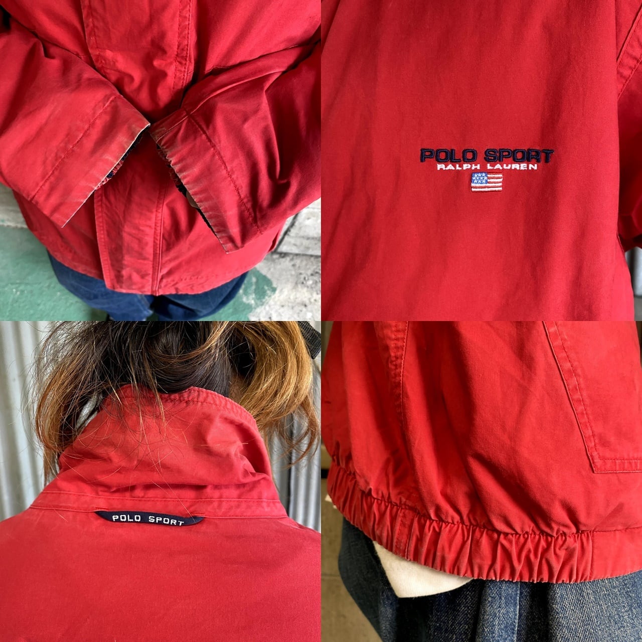 90年代 POLO SPORT ポロスポーツ Ralph Lauren ラルフローレン ワン