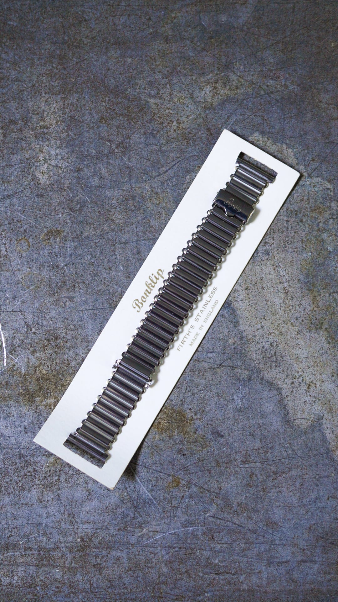 DEADSTOCK / 1940s】BONKLIP ボンクリップ バンブー ブレス 取付幅18mm